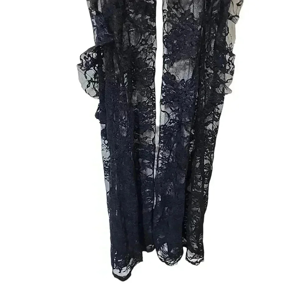 LACE One Piece Ruffled Body Suit. Nwt size small - Picture 4 of 7
